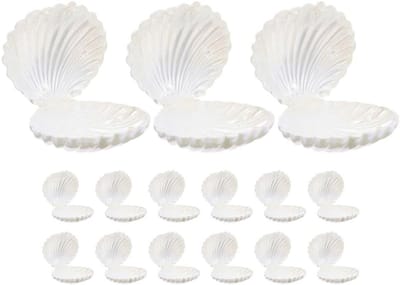 Kleurige Candy Boxen met Schelpen - 15 Stuks, Perfecte Cadeauverpakkingen voor Feesten, Chocolade en Sieraden Organizer