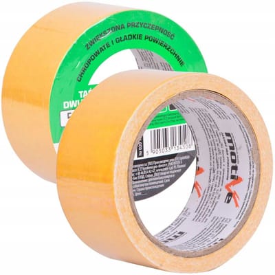 Motief versterkte dubbelzijdige tape 50 mm x 10 m