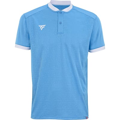 Tecnifibre Team Mesh Polo Heren-Lichtblauw