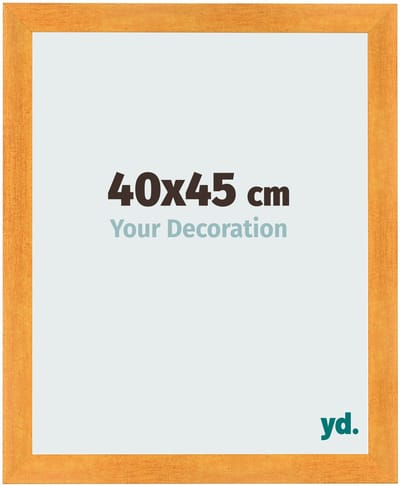 Your Decoration - Fotolijst 40x45 cm - MDF - Oranje - Pisa