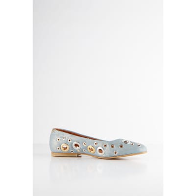 DWRS label Veneto Rings Denim Loafer Jeans Maat: 36 | Instappers Outlet | Dames | Blauw