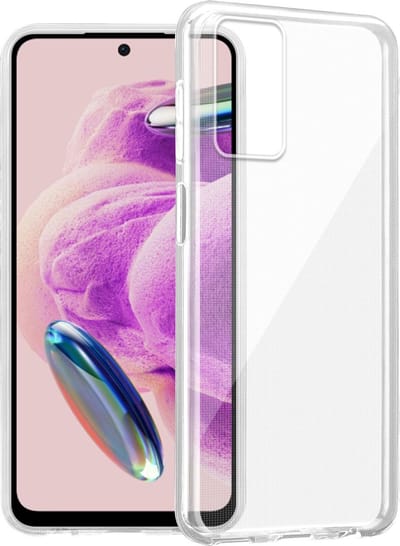 Cadorabo Hoesje geschikt voor Redmi Note 12S in VOLLEDIG TRANSPARANT - Beschermhoes gemaakt van flexibel TPU Silicone Case Cover