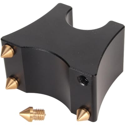 HiFi Kabelgoot Standaard Spike Multifunctioneel Aluminiumlegering HiFi Kabelklem Draadbeugel Stroom Luidsprekerkabel Verhoger Clip zwart