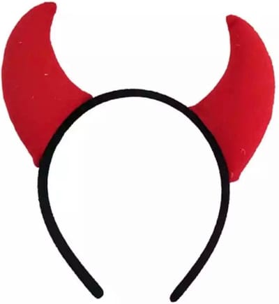 Akyol - Duivel hoofdband – devil– griezelig –rood-halloween -duivel oortjes -duivel - carnaval - carnaval verkleden - evil - carnaval -feest - duivel diadeem- duivel haarband - halloween accesoires - trick or treat – verjaardag – verassing