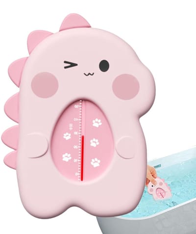 Badthermometer Dinosaurus - Water Speelgoed - Veilig Baden - Snelle Meting - 12 x 9 cm - Groen