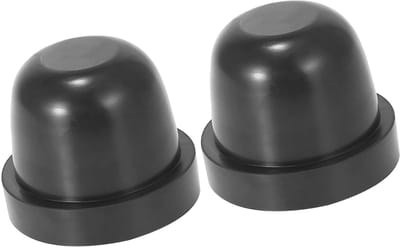 Dailygoods- Autokoplampafdekking 60 mm - Afdichting - Stofkap - 2 Stuks - Duurzaam - Lichtgewicht - Lampenkap