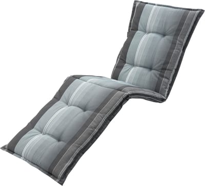 Madison - Tuinkussen - Ligbedkussen - 200x60cm - Steff Grey - Grijs