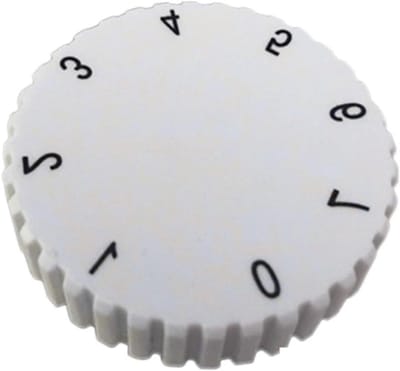 Temperatuurregelknop - Thermostaatknop Koelkast - Koelkast Repareren - Eenvoudig te Vervangen - 4cm Buitendiameter - Wit