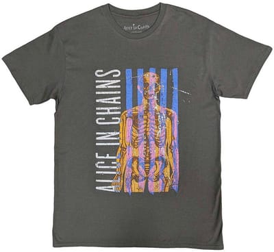 Alice In Chains - Skeletal Heren T-shirt - S - Grijs