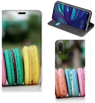 Huawei Y7 hoesje Y7 Pro (2019) Flip Style Cover Macarons