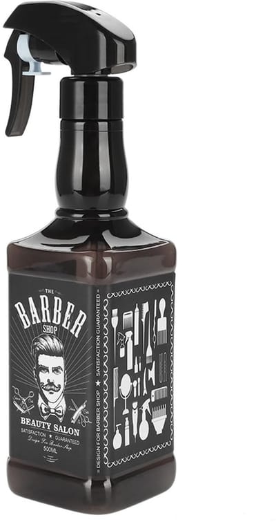 Cosensi- Sprayfles 500ml - Duurzaam Plastic - Uniek Ontwerp - Spraytriggerkop - Kappers Tools - Water Sproeier - Sprayflesje