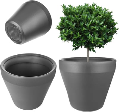 KADAX Lima 390 bloempot - antraciet K12257 LA650-82