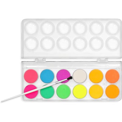 Ooly - Chroma Blends - Neon aquarelverfset - 12 Kleuren met penseel