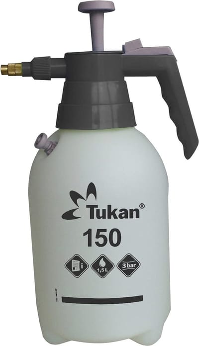 Drukspuit 1,5L voor Plantenbescherming en Reiniging | Verstelbare Sproeikop | Ergonomisch Ontwerp | Efficiënt voor Huis en Tuin