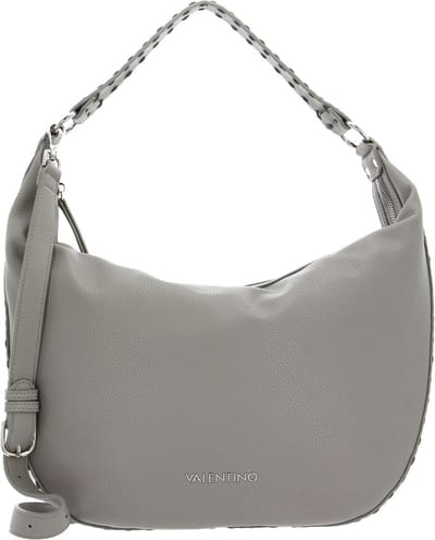 VALENTINO Schoudertas Malibu RE Hobo Bag Perla Lichtgrijs