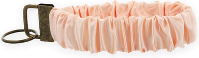 Lajetti Scrunchie Sleutelhanger Zalmroze - Sleutelbos