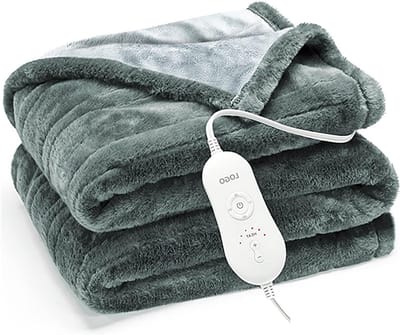 Elektrische Deken - Verwarmingsdeken - Warmte en Comfort - Snel en Gelijkmatig - 220V - Grijs
