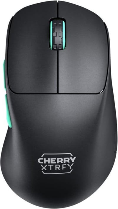 Cherry Xtrfy M64 - Muis - Optisch - 5 knoppen - Zwart