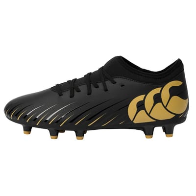 Canterbury Unisex Adult Speed Falcon Team Stevige Grond Rugbyschoenen (Zwart)