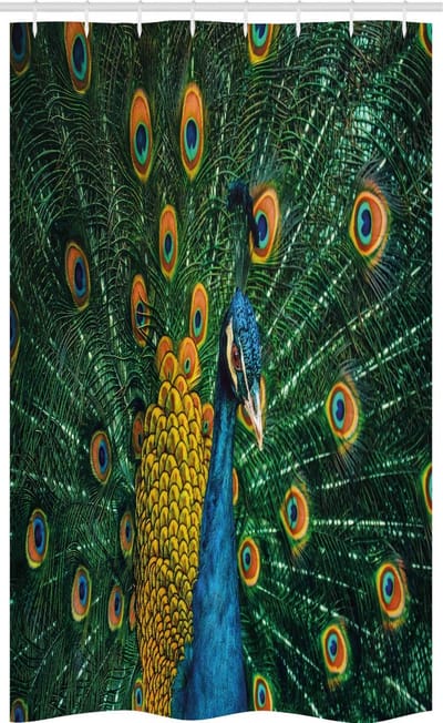 ABAKUHAUS Wendekreis – Douchegordijn 120x180 cm – Veelkleurig