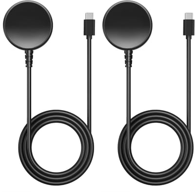 Dailygoody - MoKo 2 Pack Charger - Oplaadstation - Compact formaat - USB-C oplader - Geschikt voor Samsung Galaxy Watch - Magnetische dock