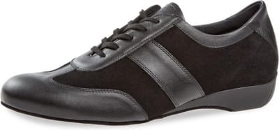Diamant Heren Ballroom Danssneakers 123-225-070 – Sportieve Dansschoenen – Zwart – Maat 40,5