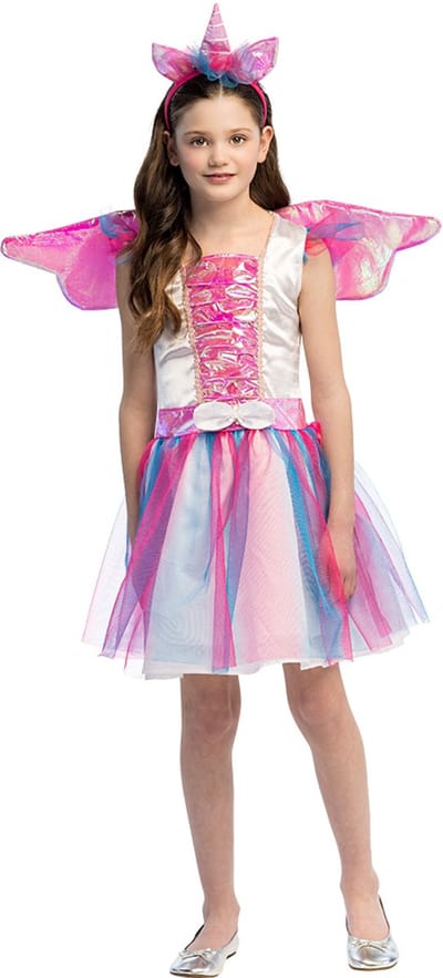 Boland - Kostuum Unicorn girl (4-6 jr) - Kinderen - Eenhoorn - Carnaval - Themafeest - Kinderfeestje