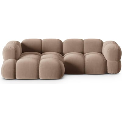 Hoekbank Loretto links velvet | Cosmopolitan Design
