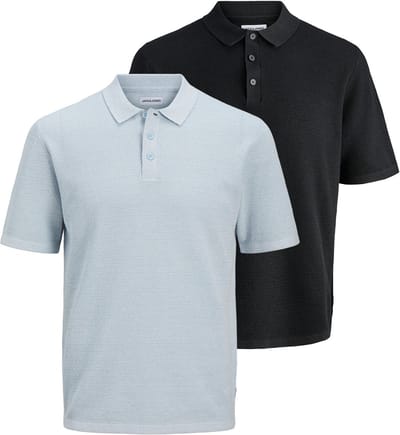 Jack & Jones Heren poloshirt 2 pack George