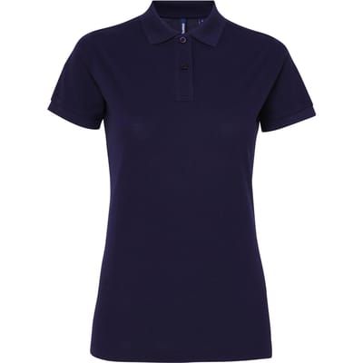 Asquith & Fox Dames/dames Performance Blend Poloshirt met korte mouwen (Marine)