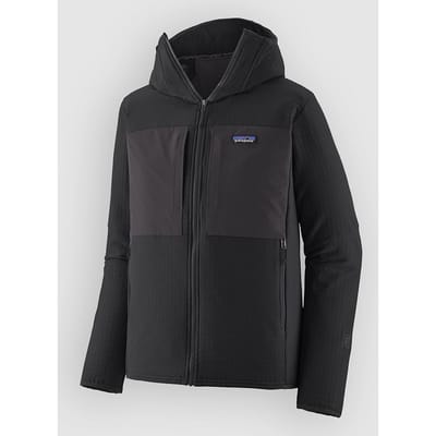 Patagonia R2 Techface Hoody Jas zwart