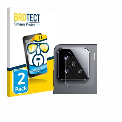 BROTECT - Screenprotector voor Xiaomi 15 (ALLEEN Camera Lens) - Folie Beschermfolie transparant 2 Stuks