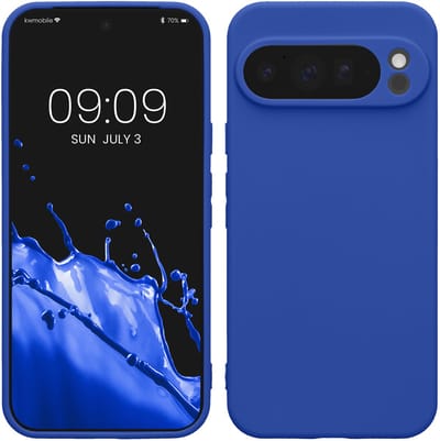 kwmobile telefoonhoesje geschikt voor Google Pixel 10 Pro XL - Hoesje voor smartphone - Precisie camera uitsnede - In Baltisch blauw