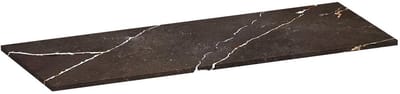 Brauer Mirage Topblad - 120 cm - Marmerlook Copper Brown