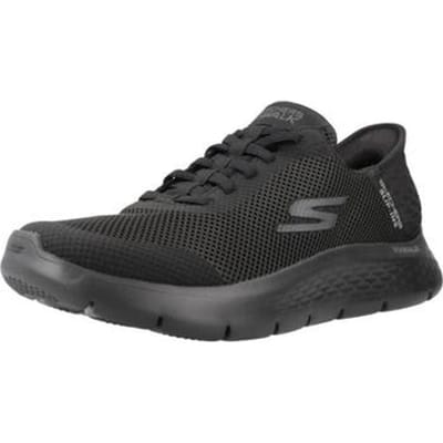 Skechers GO WALK FLEX - HANDS UP Heren Instappers - Zwart