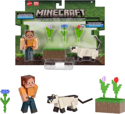 Minecraft Meadow Wanderer Ari Figures