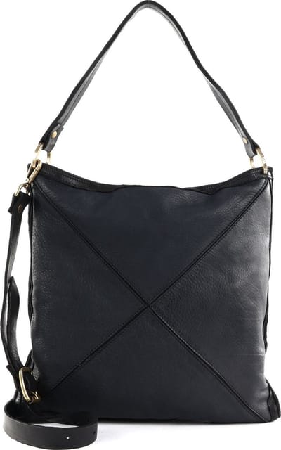CATERINA LUCCHI Schoudertas Ada Flat Bag Nero Zwart