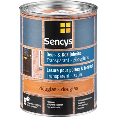 Sencys Beits Ramen En Deuren Semi-transparant Zijdeglans Douglas 2,5l