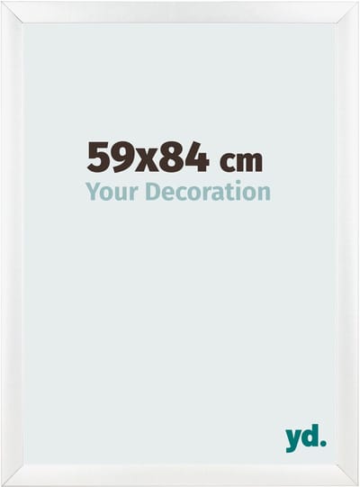Your Decoration - Fotolijst 59x84 cm - MDF - Wit Mat - Pisa