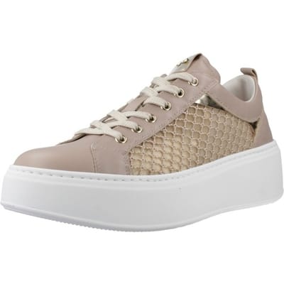 Sneakers Nerogiardini Nappa Pandora T.Palladium Net Rosa T.Brill Platino - Fashion Wear - Vrouwen