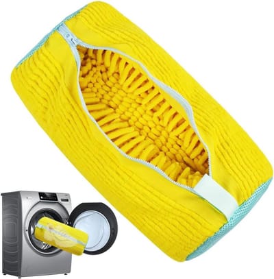 Schoenreinigingswaszak voor sportschoenen met rits, herbruikbare waszak voor de wasmachine, ideaal voor sneakers en sportschoenen