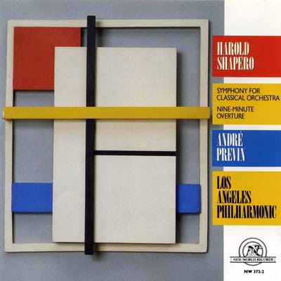 André Previn, Los Angeles Philharmonic Orchestra - Shapero: Symphony For Classical Orchestra | Nine-Minute Overture (CD)