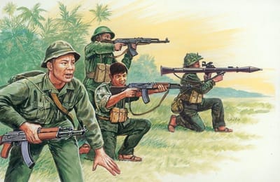 Italeri - Vietnam War Vietnamese Army 1:72 (Ita6079s) - modelbouwsets, hobbybouwspeelgoed voor kinderen, modelverf en accessoires