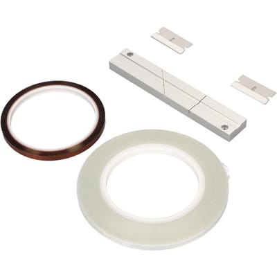 Kit de bloc d'épissure de 14 pouces, support de bande à bobine ouverte universelle avec guide de bande d'épissure
