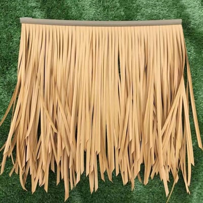 Rieten Tegels - Kunstmatige Riet - Dak Decoratie - Regendicht Duurzaam - 8 Stuks - Natuurlijk
