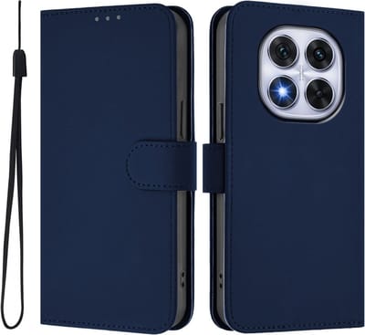 Coverup Hoesje - Geschikt voor Xiaomi Redmi Note 14 Pro 5G / Pro+ / Poco X7 Hoesje - Coverup Book Case - Blauw
