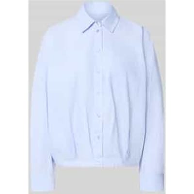 Regular fit overhemdblouse van puur katoen