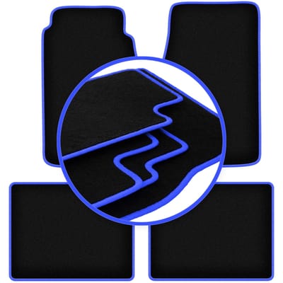 CARLUX-BLUE automatten voor: Jeep Grand Cherokee XJ off-road (1992-1998)