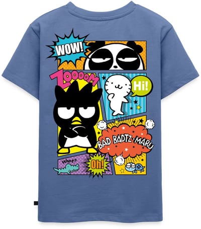 Bad Badtz-Maru Met Vrienden In Comicstijl Premium T Shirt Kinderen