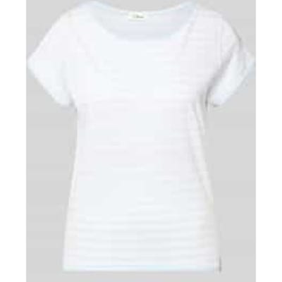 s.Oliver T-shirts Blue Light Maat: 44 | Tops Outlet | Dames | Blauw